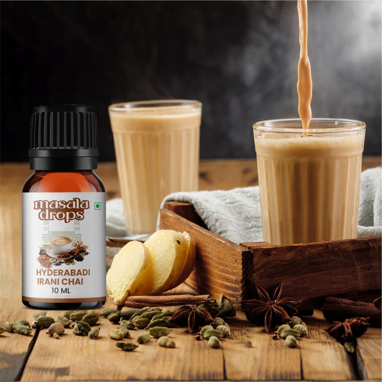 Hyderabadi Irani Chai Drops
