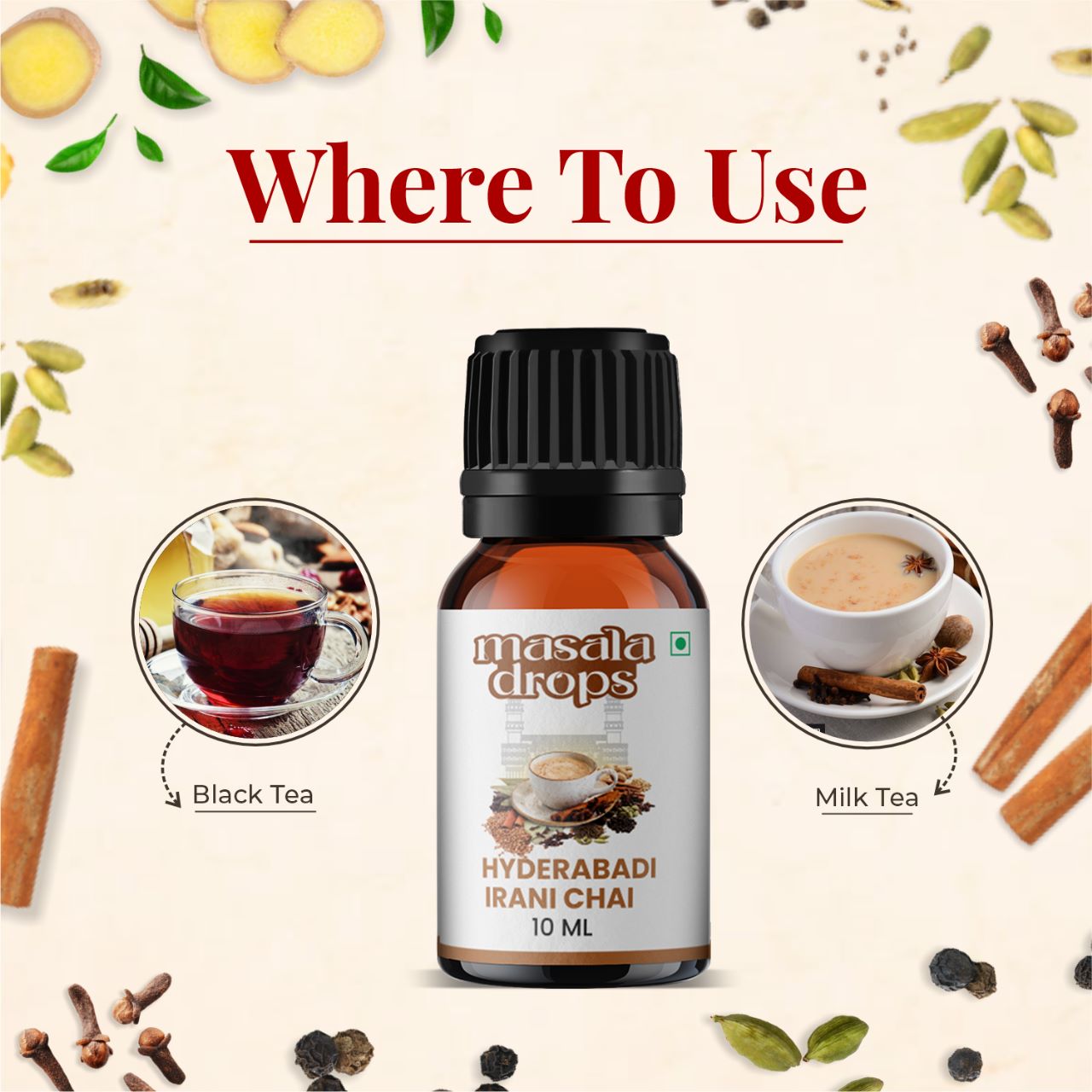 Hyderabadi Irani Chai Drops