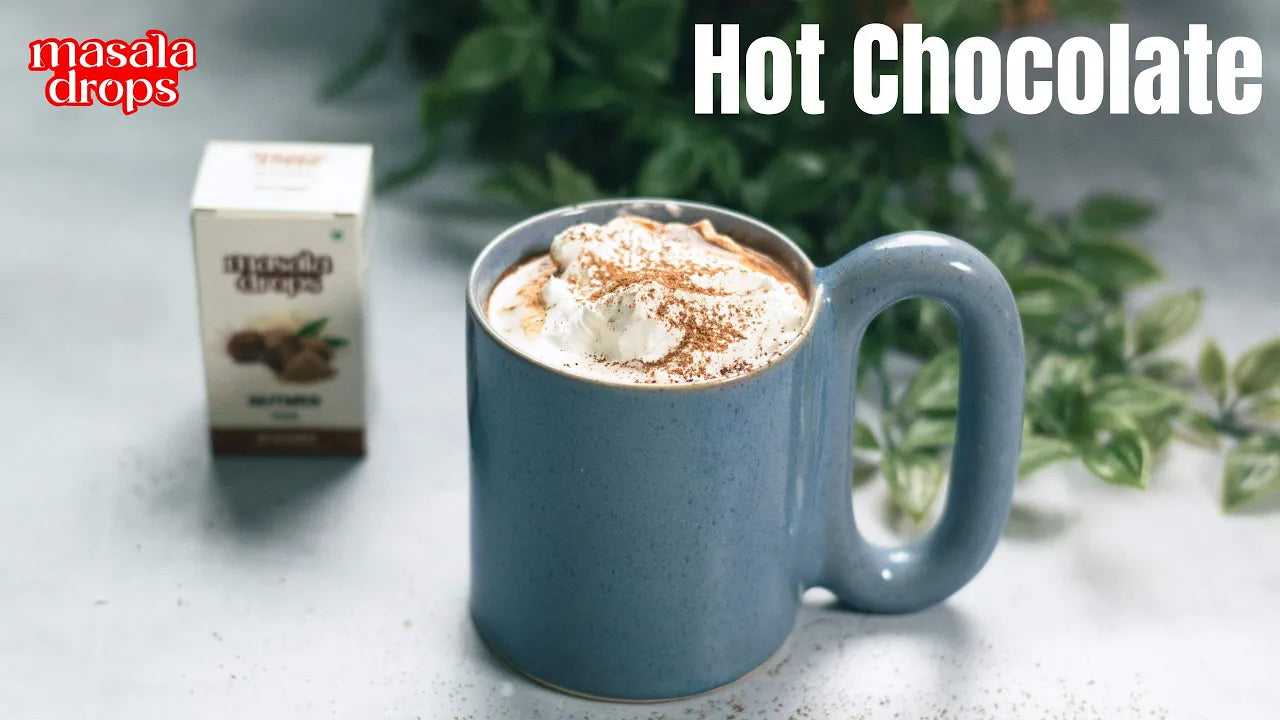 Hot Chocolate With Masala Drops