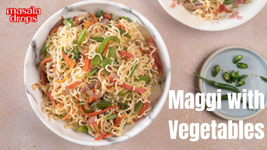 Maggi with Masala Drops