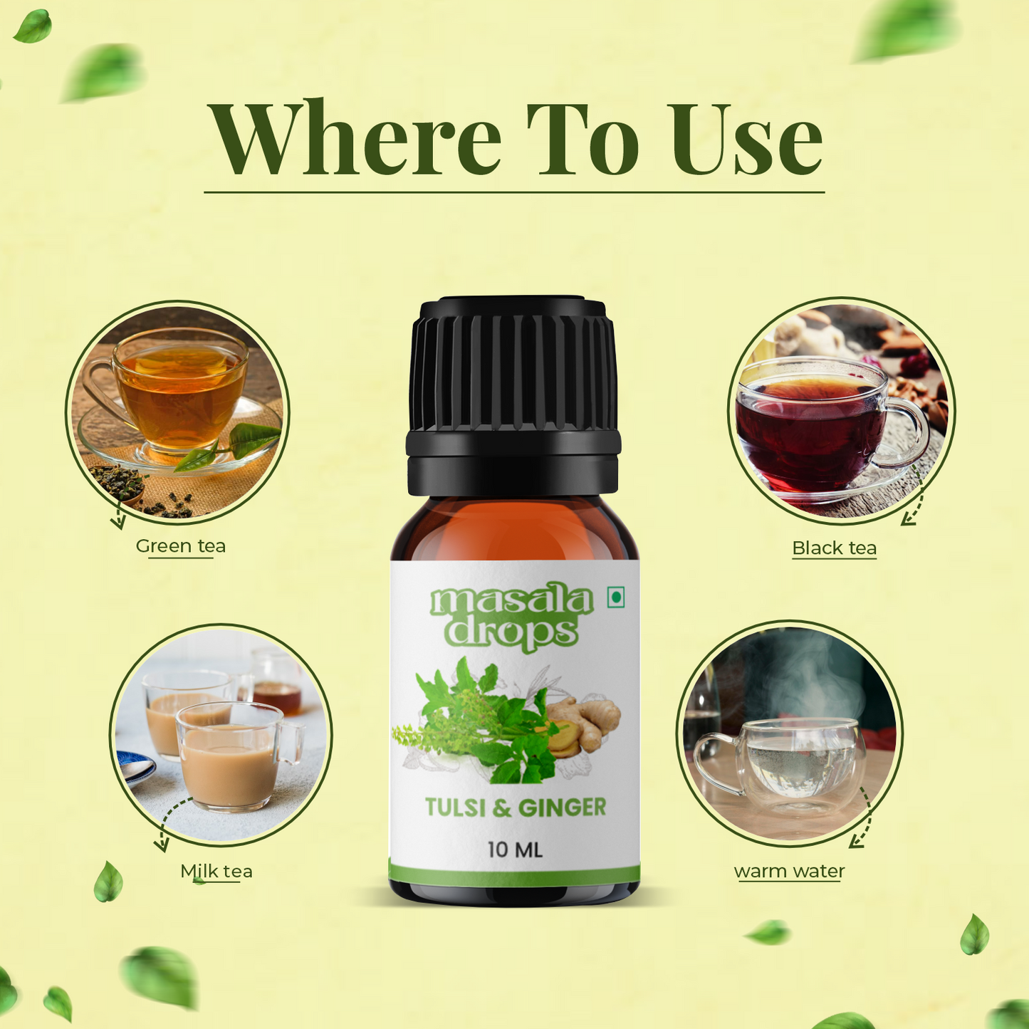 Tulsi Ginger Drops