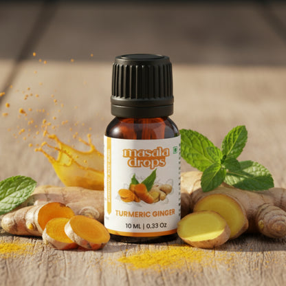 Turmeric Ginger Masala Drops – 10 ml | Pure Spice Extract