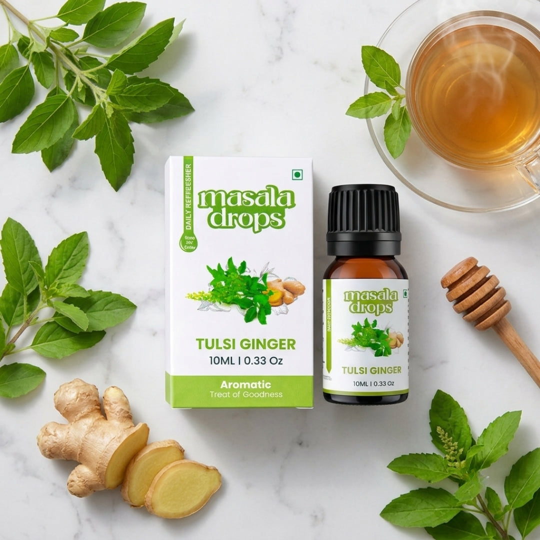Tulsi Ginger Drops
